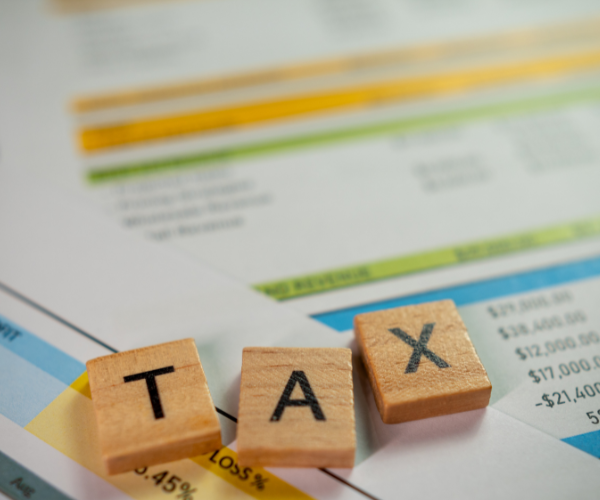 tax spelled out on tax forms